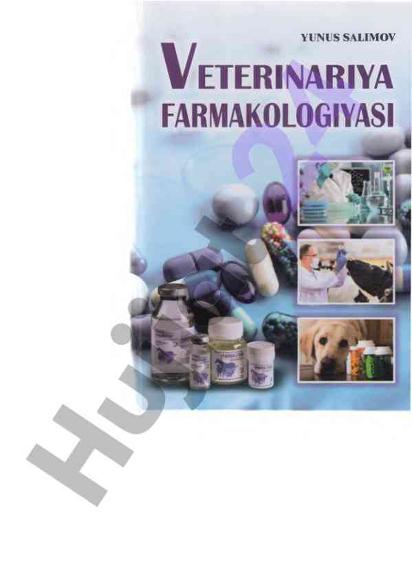 Veterinariya farmakologiyasi tadqiqoti