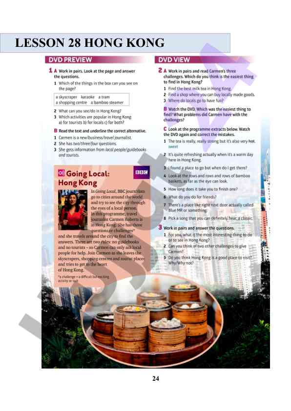 Hong kong lesson plan and revision guide