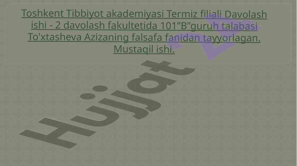 Diniy madaniy an'analarning jamiyat taraqqiyotiga ta’siri
