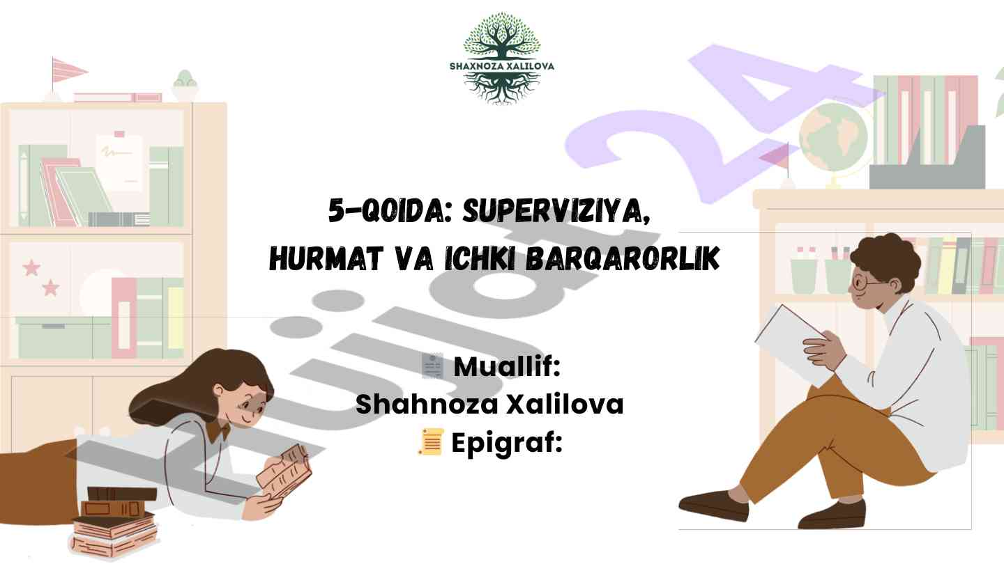 Psixologiya Yo‘liga Kirish Uchun Etik Qoidalar