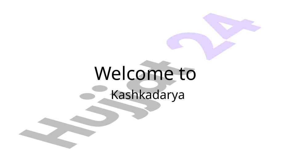Kashkadarya region overview and geographic significance