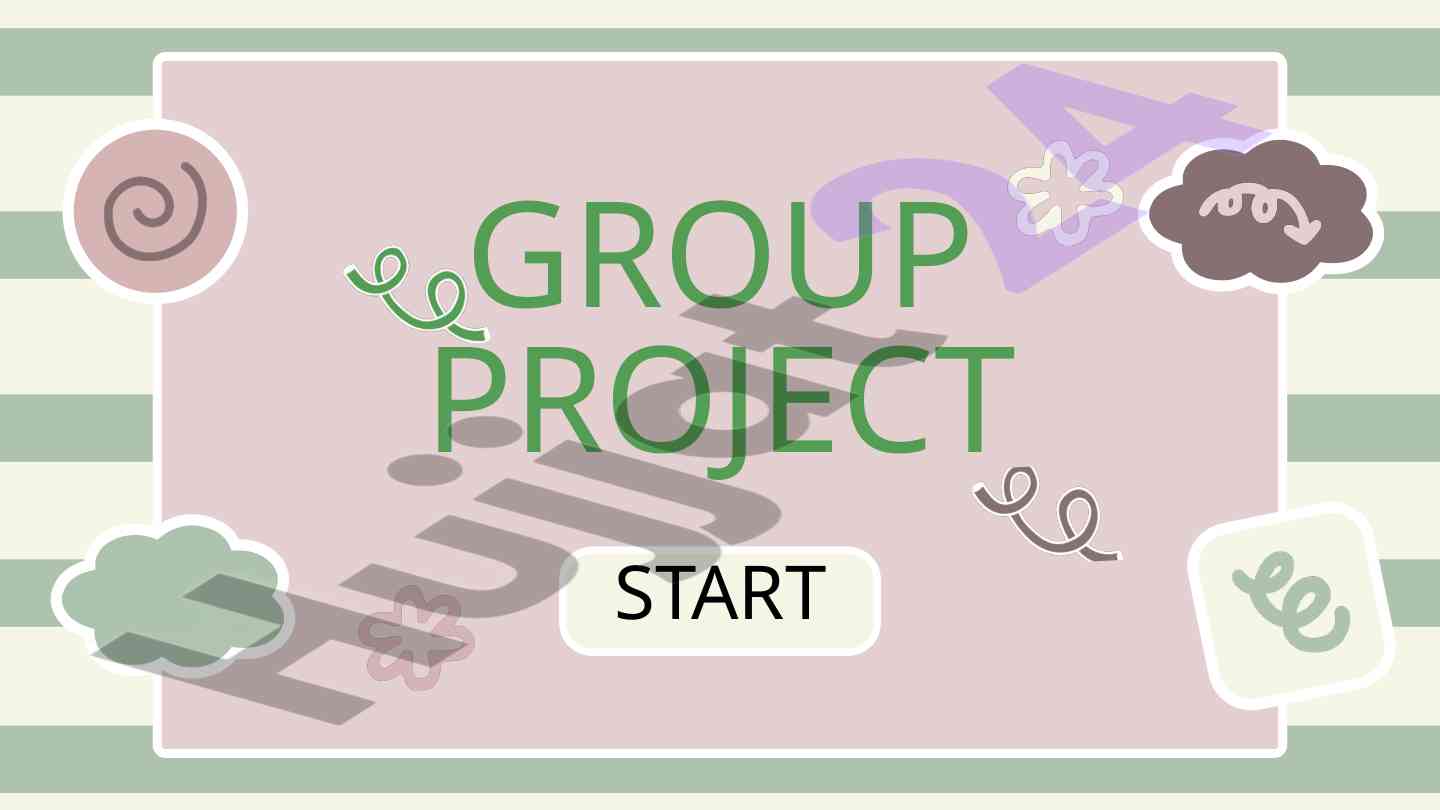 Group project overview and objectives summary