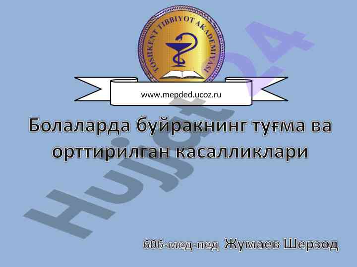 Aномалии количества почек и их диагностика