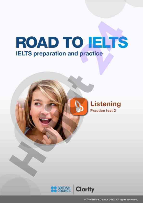 International english language testing system practice test