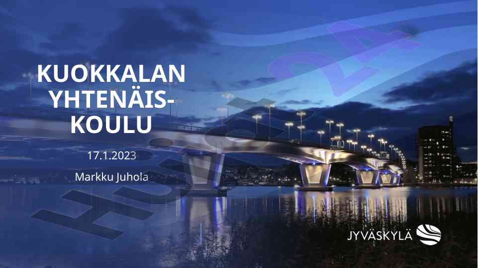 Kuokkalan school system overview in jyväskylä
