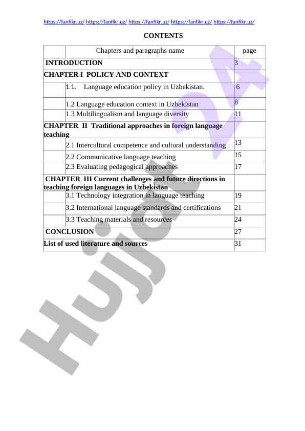 Language education policy and teaching approaches in uzbekistan