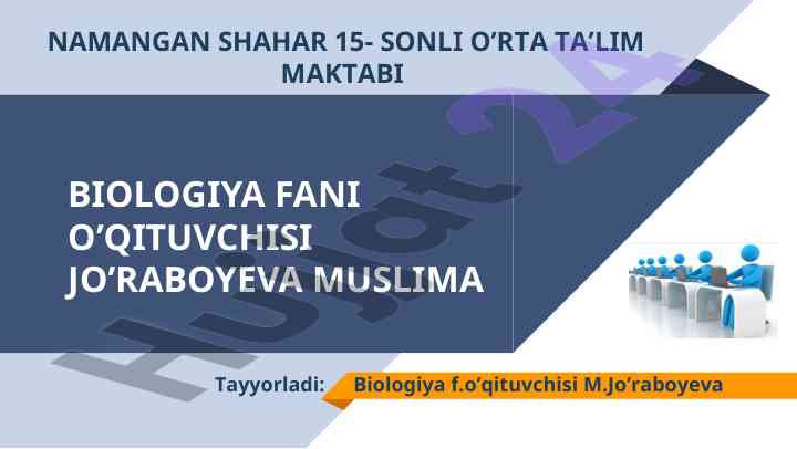 O’simliklar sistematikasi va oshqovoq haqida ma’lumot