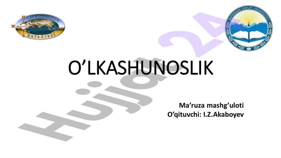 O’zbekiston respublikasi geografik o’rni va iqlimi