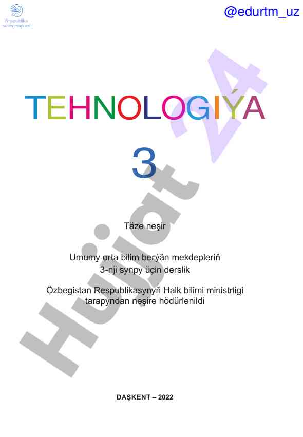 Teknologiya 3-nji synp derslik