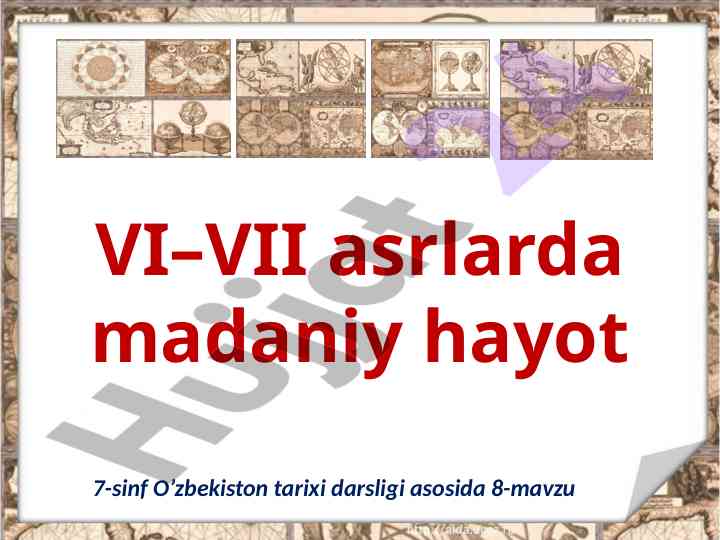 Vi-vii asrlarda o‘zbekiston tarixidagi yozuvlar