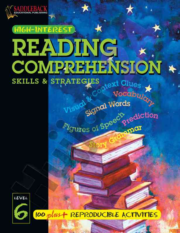 Reading comprehension skills and strategies level 6