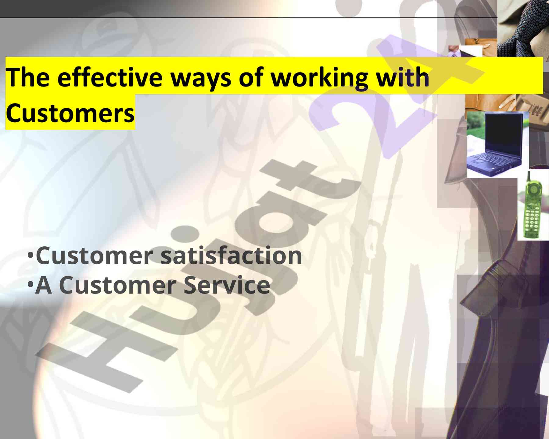 Customer service satisfaction and retention strategies