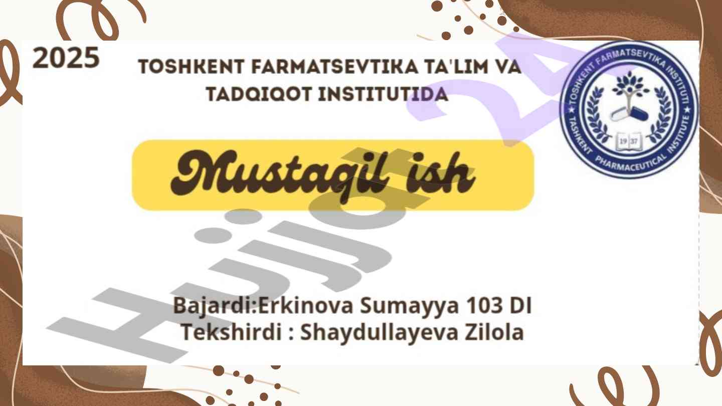 Rivojlanish nuqsonlari va muxit omillari