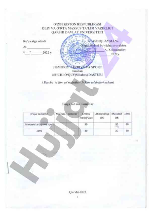 Jismoniy madaniyat o‘qitishining muhim asoslari