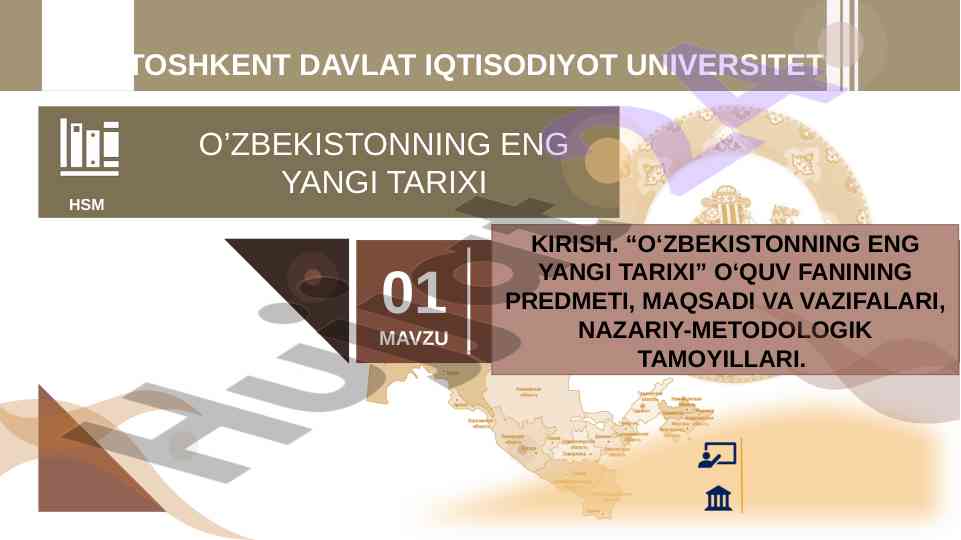 O‘zbekistonning eng yangi tarixi haqida o‘quv qo‘llanma