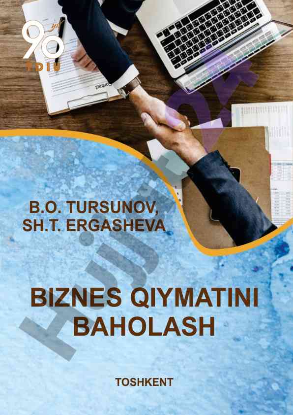 Biznes qiymatini baholash o‘quv qo‘llanma