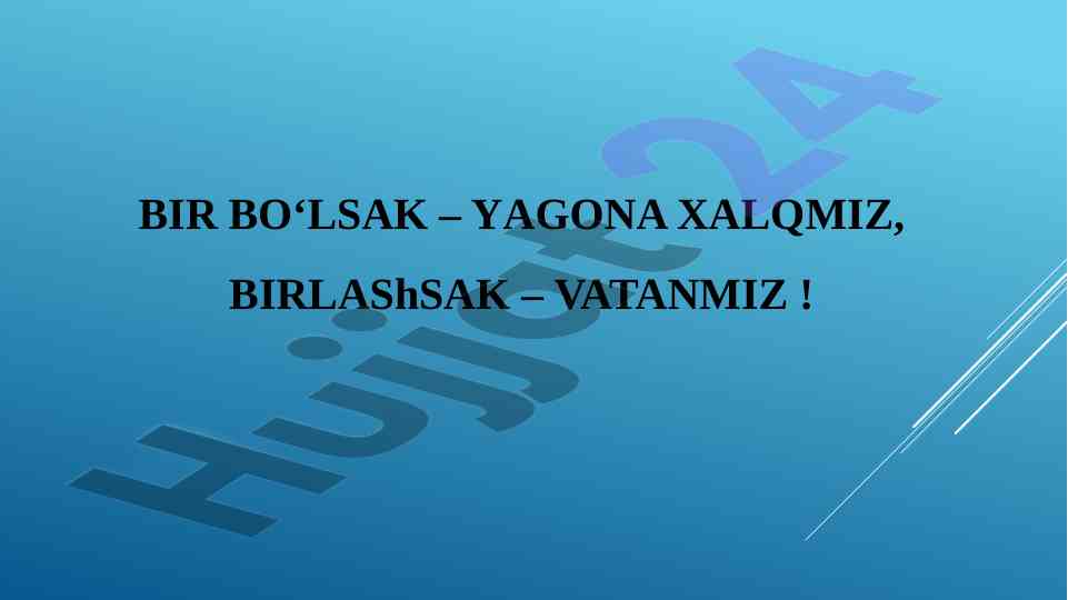Yangi o'zbekiston va uning rivojlanish strategiyalari