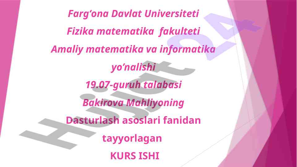 C# dasturlash tilida helpprovider komponentasi