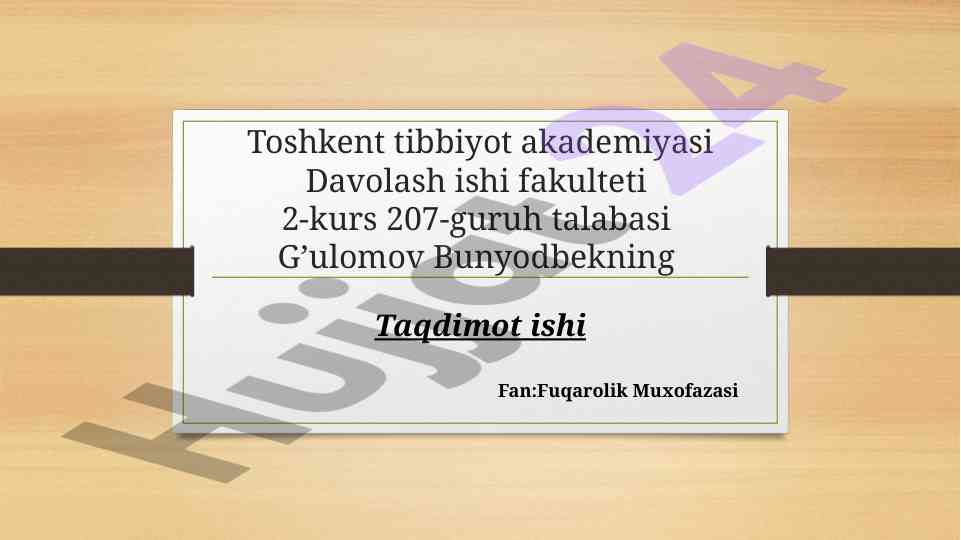 Dozimetriya metodlari va asboblar tasnifi