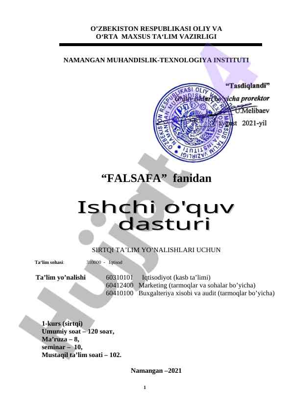 Iqtisodiyot fanidan dars ishlanmalari