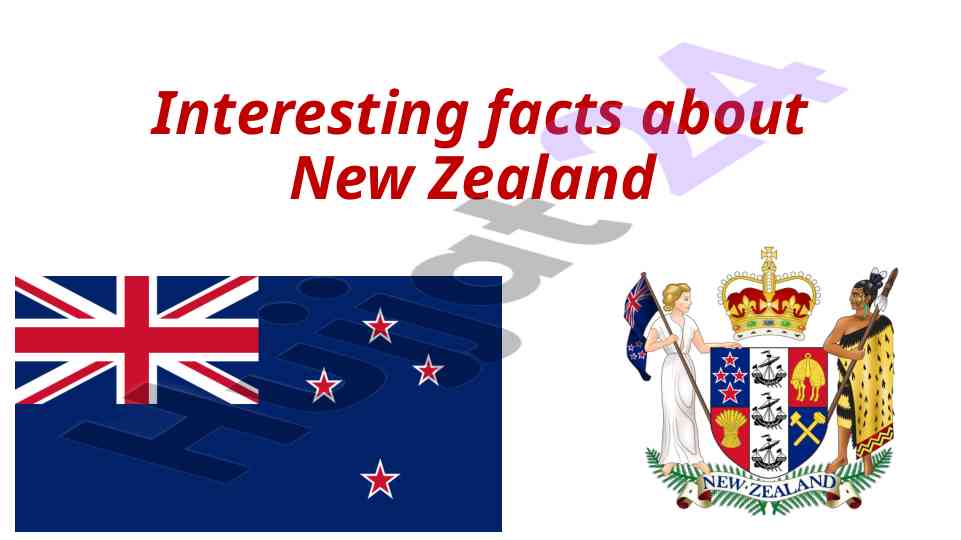Interesting facts about new zealand living organisms