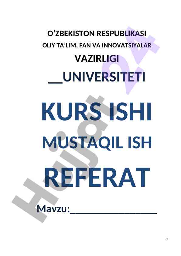Algoritm Tushunchasi Va Xususiyatlari