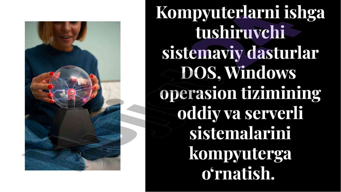 Kompyuterlarni tushirish tizimlari va yashirin qonunlar