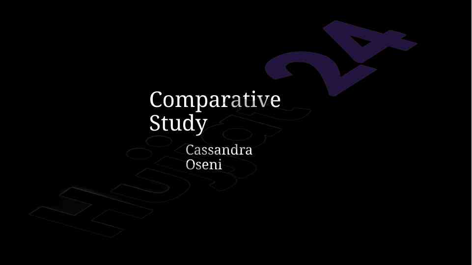 Comparative study of social problem artistry