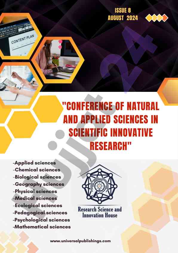 Conference of natural and applied sciences research