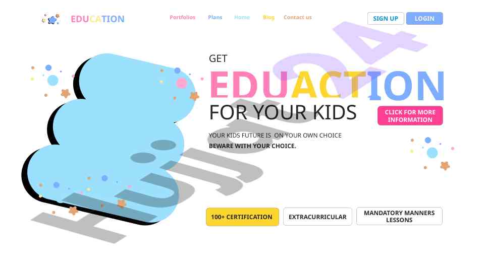 Education get for your kids future opportunities