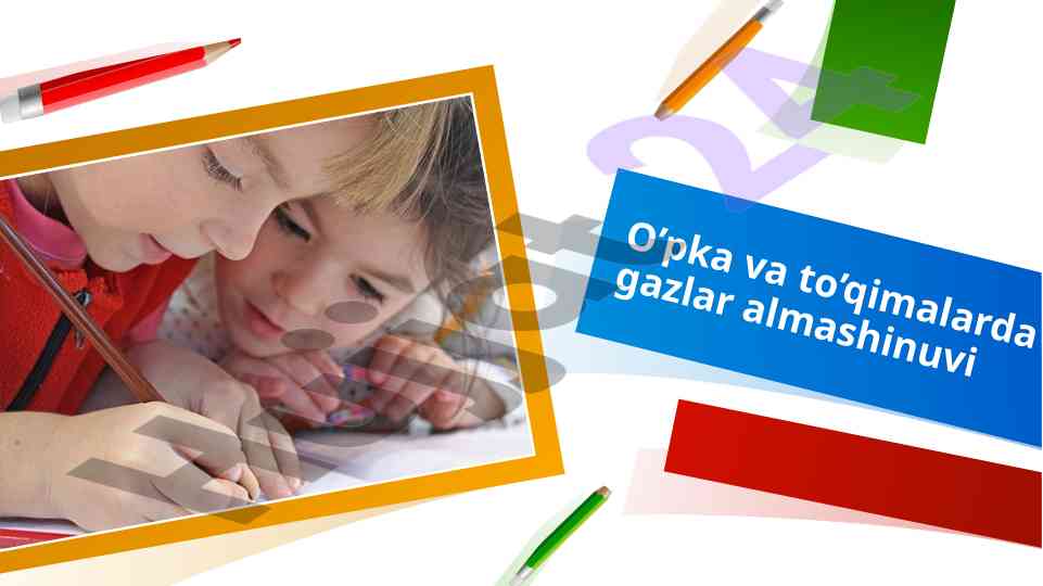 O’pka va to’qimalarda gazlar almashinuvi