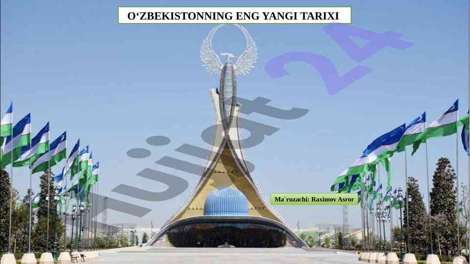 O‘zbekistonning eng yangi tarixi harakatlar strategiyasi
