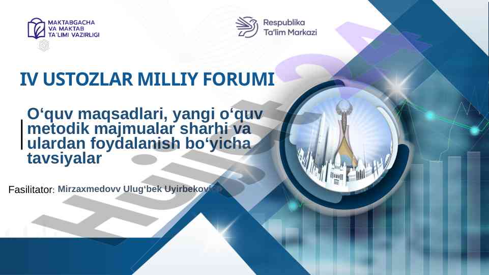 Yangi o‘quv metodik majmualar sharhi va tavsiyalar