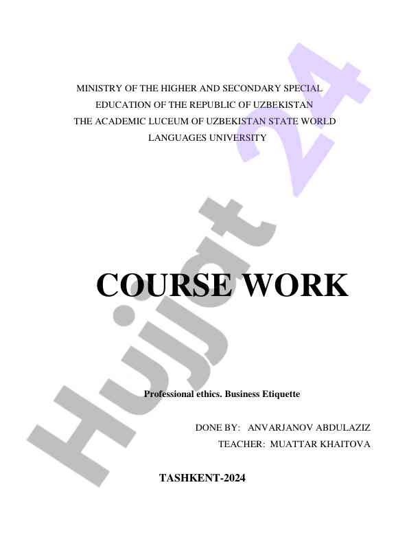 Importance of professional ethics in business