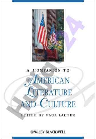A companion to american literature and culture