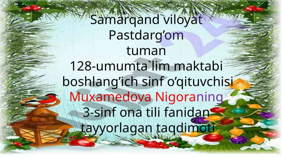 So’z yasovchi qo’shimchalar taqdimoti
