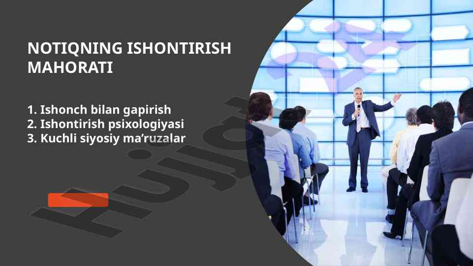 Ishontirish mahorati va psixologiya asoslari