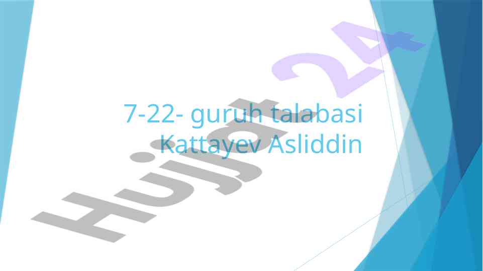 Baliqchilik resurslari va ularning tijorat foydasi