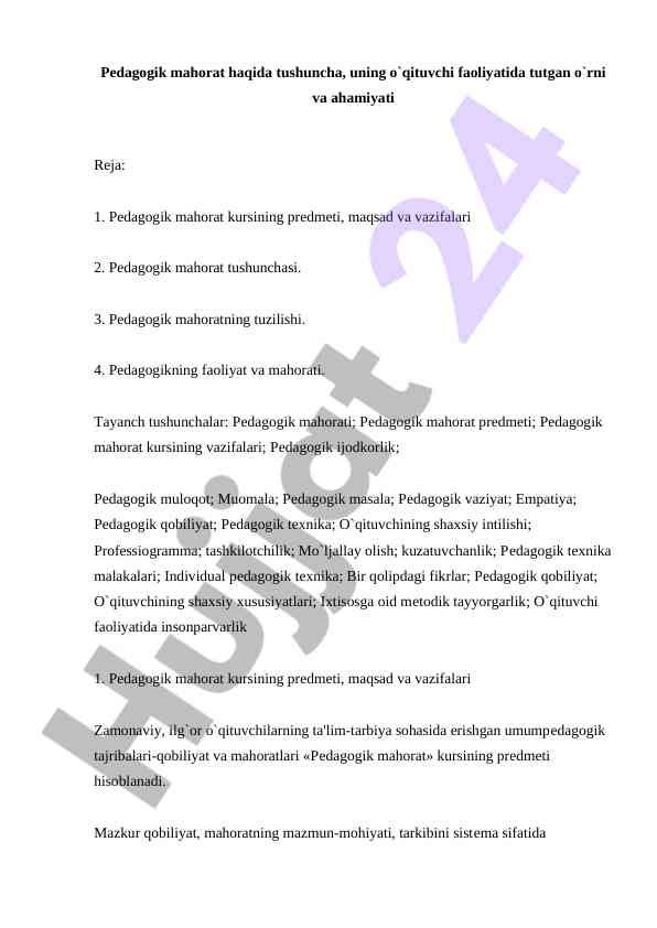 O‘zbek Tili O‘rganish Bo‘yicha Qo‘llanma