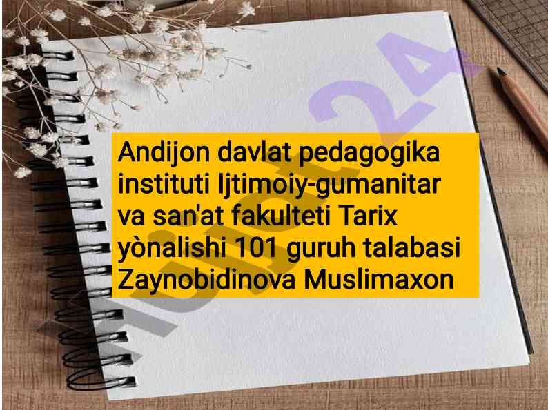 Yoshlik davri psixologiyasi testi