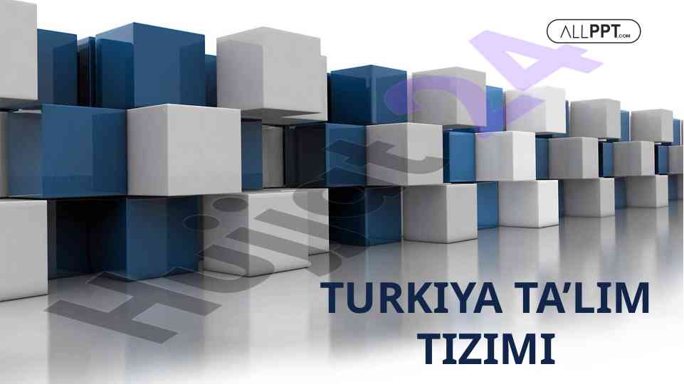 Turkiya ta'lim tizimi va boshlang'ich ta'lim