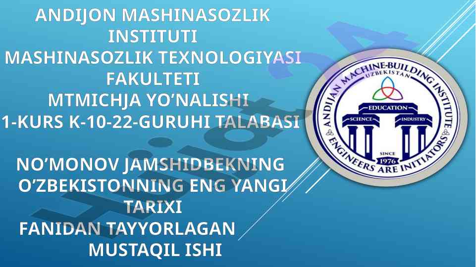 Mustaqillikning e’lon qilinishi o‘zbekiston tarixi