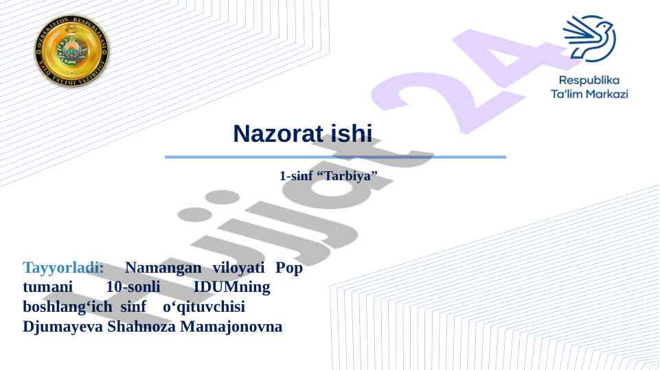 Ichki xohishni aniqlash va oziqlanish qoidalari