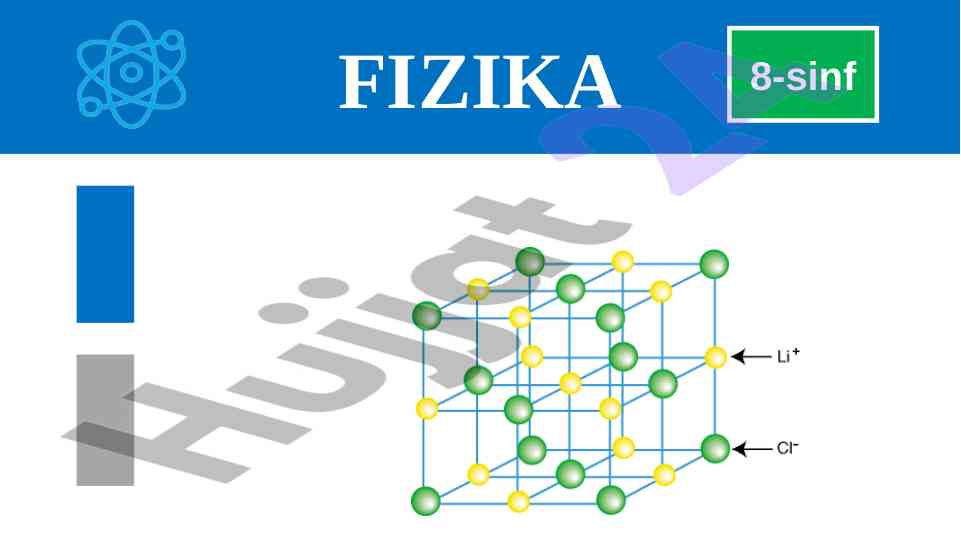 Suyuq elektrolitlar va elektr toki mavzusi