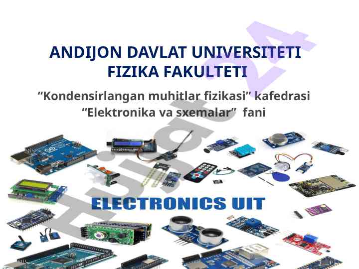 Yarimo'tkazgichli diodning volt-amper xarakteristikasi