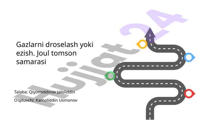 Gazlarni droselash va joul-tomson samarasi
