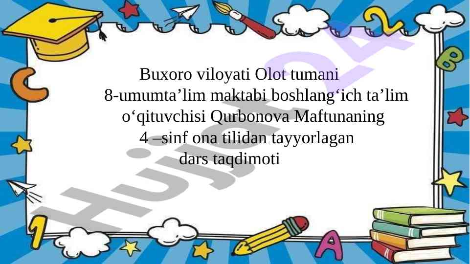 So'zlarni o'zaro bog'lovchi qo'shimchalar ta'limi
