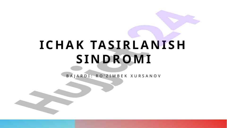 Ichak tasirlanish sindromi: psixologik ta'siri va strategiyalar