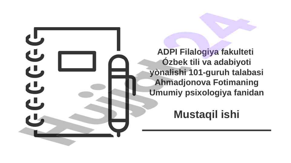 Psixologiyada psixoanalitik yondashuv asoslari
