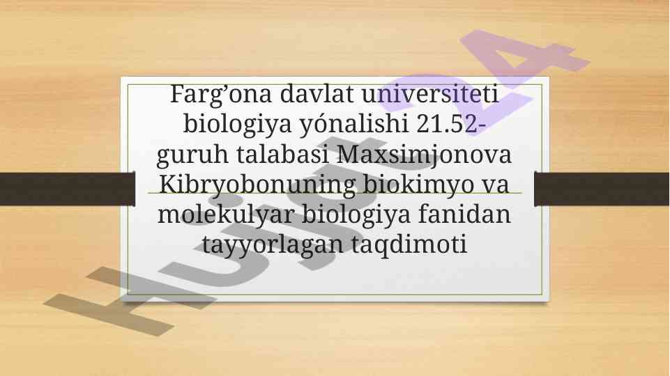 Garmonoidlar va prostaglaandinlar biologik ahamiyati